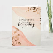 Ein schönes Ende für einen Neuanfang, Abschluss Karte (Vorderseite)