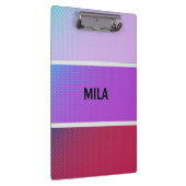 Ein schönes Farbspektrum lila Klemmbrett (Rechts)