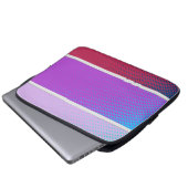 Ein schönes Farbspektrum lila Laptopschutzhülle (Vorne Knopf)