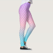 Ein schönes Farbspektrum von Meerjungfrau Leggings (Rechts)