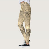 Ein schönes Farbspektrum von Meerjungfrau Leggings (Links)