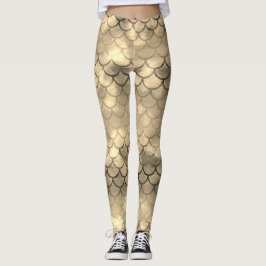 Ein schönes Farbspektrum von Meerjungfrau Leggings