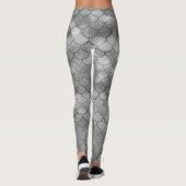 Ein schönes Farbspektrum von Meerjungfrau Leggings (Rückseite)