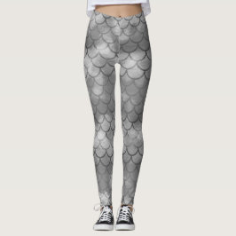 Ein schönes Farbspektrum von Meerjungfrau Leggings