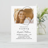 Ein schönes Foto Herzlich willkommen bei einer Hoc Einladung (Stehend Vorderseite)