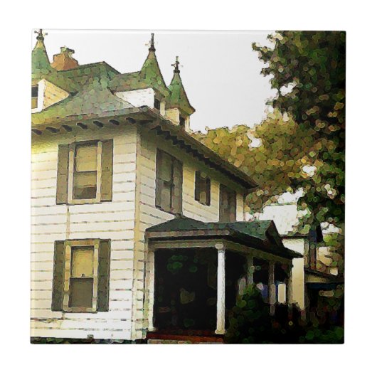 Ein schönes Haus Fliese (Vorderseite)