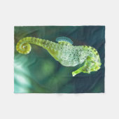 Ein schönes Knysna Seepferd Fleecedecke (Vorderseite (Horizontal))