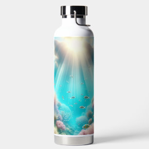 Ein schönes Korallenriff Trinkflasche