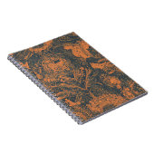 Ein schönes Notebook mit eleganter botanischer Kun Notizblock (Rechte Seite)