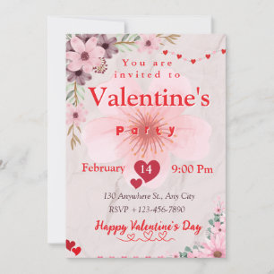Ein schönes Party für Lehrer im Valentiner Viertel Einladung
