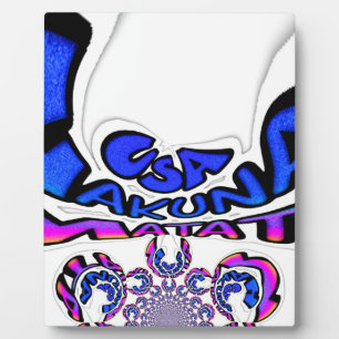 Ein schönes phantastisches Zitat-Design der USA Fotoplatte