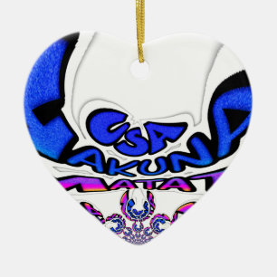 Ein schönes phantastisches Zitat-Design der USA Keramik Ornament