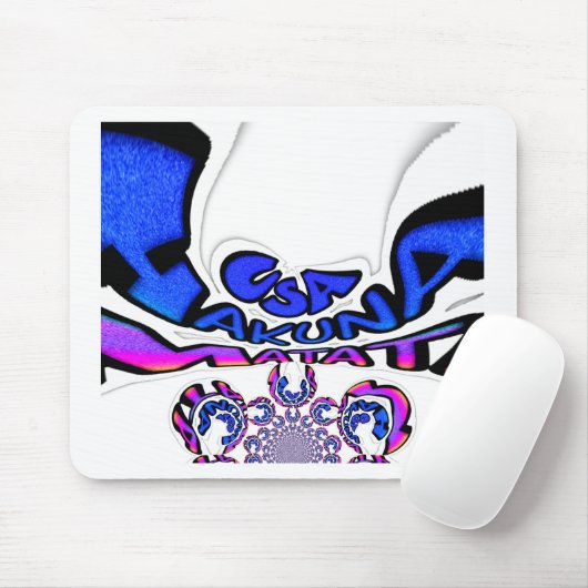 Ein schönes phantastisches Zitat-Design der USA Mousepad (Mit Mouse)