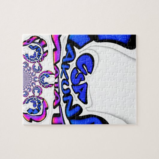 Ein schönes phantastisches Zitat-Design der USA Puzzle (Horizontal)