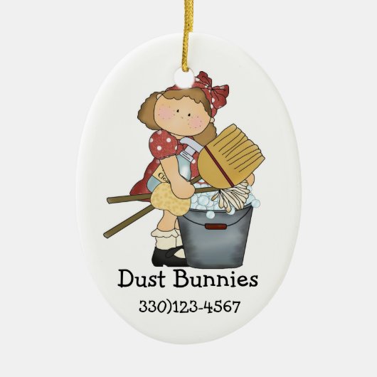 Ein schönes, sauberes Thema Keramik Ornament (Vorne)