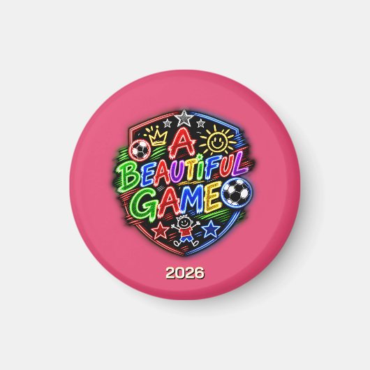 Ein schönes Spiel für Kinder Magnet (Vorne)