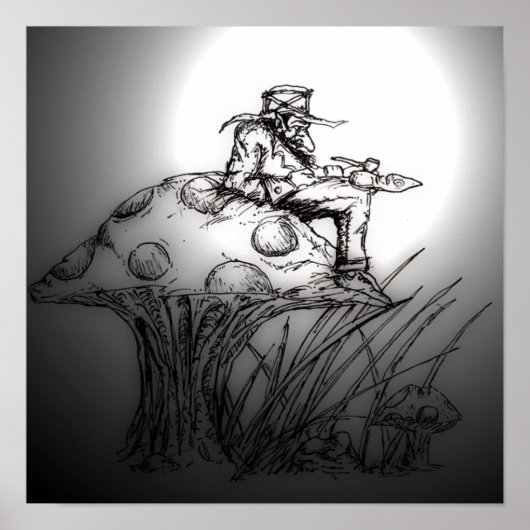 Ein schönes Stück auf einem Schrank Poster (Vorne)