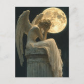 Ein schönes und der Mond Postkarte (Vorderseite)