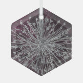 Ein schönes Unkraut Ornament Aus Glas (Vorderseite)