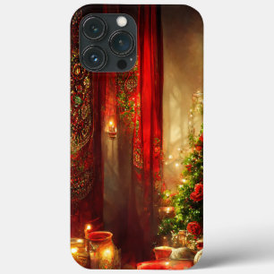 Ein schönes Weihnachtsbaumfeuer Case-Mate iPhone Hülle