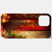Ein schönes Weihnachtsbaumfeuer Case-Mate iPhone Hülle (Rückseite (Horizontal))