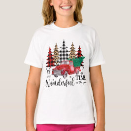 Ein schönes Weihnachtsgeschmack im Winterstil - ei T-Shirt