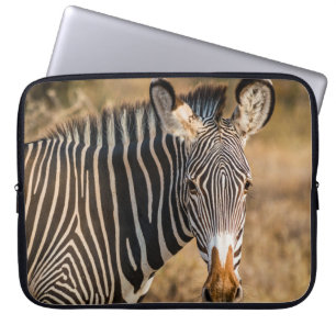 EIN SCHÖNES ZEBRA IN SAMBURU NATIONALE RESERVE LAPTOPSCHUTZHÜLLE