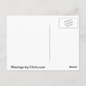 Ein Schöpfer mit Vögeln Postkarte (Rückseite)