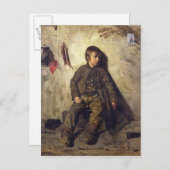 Ein Schornsteinflug aus Savoie, 1832 Postkarte (Vorne/Hinten)