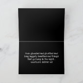 Ein schottischer Halloween-Segen - Karte (Innenseite)