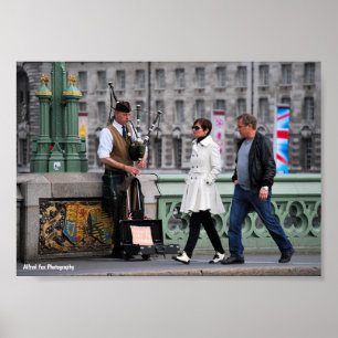 Ein schottischer Willkommen in London Poster