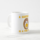 Ein schottisches Ei ist ein Vollmahl - Kawaii-Ei Kaffeetasse (Vorderseite Links)