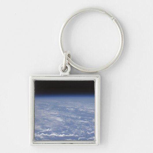 Ein schräger Horizont mit Blick auf die Erdatmosph Schlüsselanhänger (Vorne)