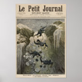 Ein schrecklicher Unfall in den Alpen Poster (Vorne)