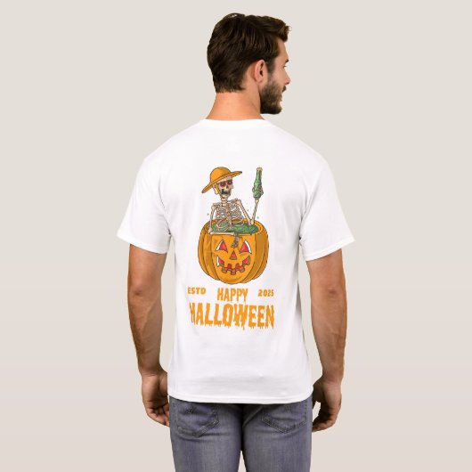 Ein schreckliches Halloween-Abenteuer in der Geist T-Shirt (Schwarz voll)