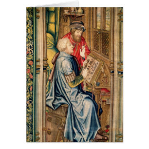 Ein Schreiber, der ein Konto schreibt