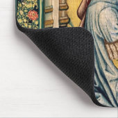 Ein Schreiber, der ein Konto schreibt Mousepad (Ecke)