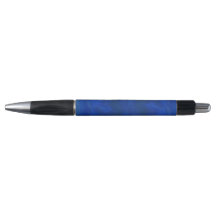 Ein Schreibstift mit einem blauen Swirl