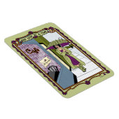 Ein Schritt bei einem Time_A_4x6-Kühlschrank Magnet (Rechte Seite)