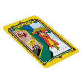 Ein Schritt bei einem Time_B_4x6-Kühlschrank Magnet (Rechte Seite)