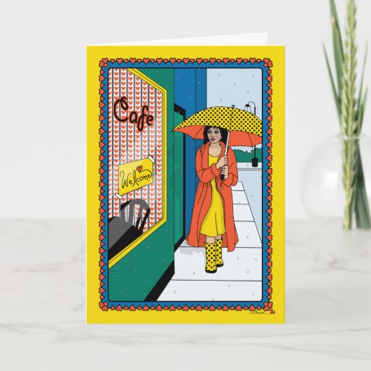 Ein Schritt bei einem Time_B_Greeting Karte (Vorderseite)