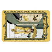 Ein Schritt bei einem Time_C_4x6-Kühlschrank Magnet (Horizontal)