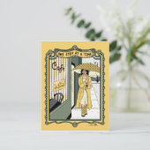 Ein Schritt bei einer Time_C_ Postkarte (Stehend Vorderseite)