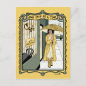 Ein Schritt bei einer Time_C_ Postkarte (Vorderseite)