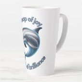 Ein Schritt in die Freude: Dolphin Intelligence fe Milchtasse (Rechte Ecke)