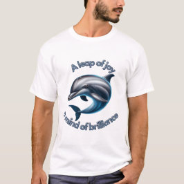 Ein Schritt in die Freude: Dolphin Intelligence fe T-Shirt