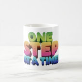 Ein Schritt Kaffeetasse (Mittel)