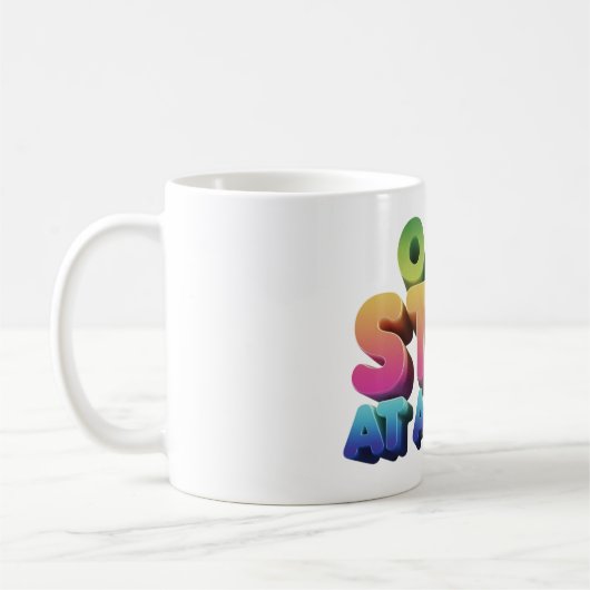 Ein Schritt Kaffeetasse (Links)