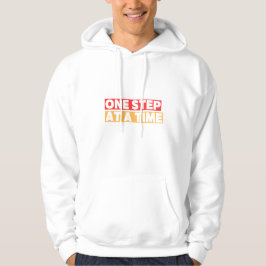 Ein Schritt nach dem anderen – Inspirierende Forts Hoodie