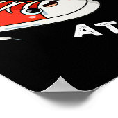 Ein Schritt nach dem anderen lustige Sneaker Puppe Poster (Ecke)